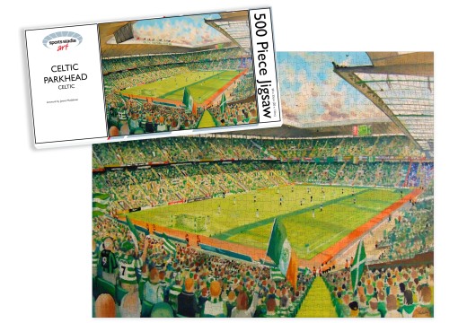 Parkhead Stadium Fine Art Jigsaw Puzzle - Celtic FC